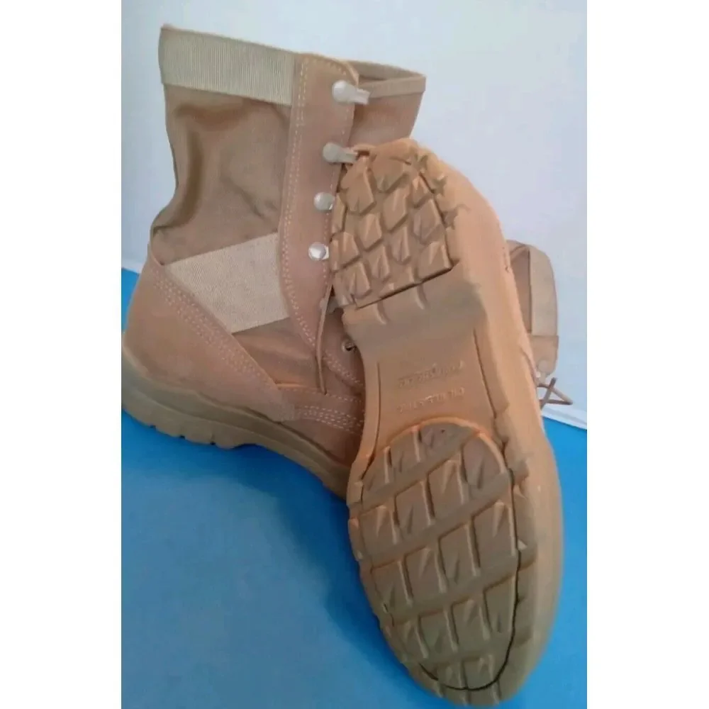 Boot‎ Campaign Tan Combat Boots Military Style Work Boots